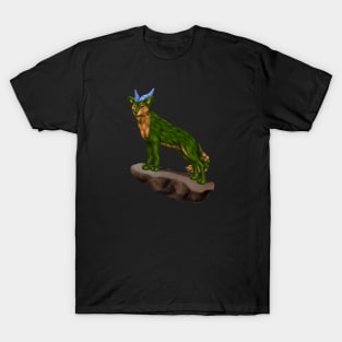 Green wolf T-Shirt